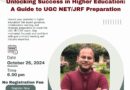 “Unlocking Success in Higher Education: A Guide to UGC NET/JRF Preparation” – A Free Online Workshop by Legal Indagation Firm